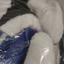 DUMOS 2-Piece Lighted Penguin Family Outdoor Christmas Decoration, Pop up Holiday Decor with 150 LED Lights for Yard, Garden, Storefront, White&Blue (3ft)