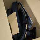 BestOffice | Ergonomic Office Chair | Mid-Back Swivel Desk Chair | Breathable Backrest & Lumbar Support | Adjustable Height | Sponge Seat | Rolling Wheels | Black | for Adults & Women