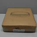 WISBEAM 13 Inch Matte Black Flush Mount Ceiling Light, 23W LED Ceiling Lighting Fixture with 5CCT(2700K/3000K/3500K/4000K/5000K), Dimmable LED Light Fixtures Ceiling Mount for Kitchen Bathroom Hallway