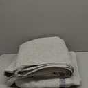 Linen 100% Blackout Curtains 84 Inch Length 2 Panels Set, Back Tab Textured Light Blocking Room Darkening Energy Saving Thermal Insulated Drapes for Living Room/Bedroom (W52xL84, Copper Brown)