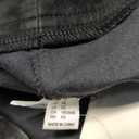 MakeMeChic Women's PU Leather Lace Up Mini Shorts Low Waisted Straight Leg Goth Black Micro Rave Shorts, X-Small