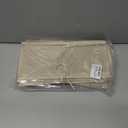 MAX Houser 10-Shelf Hanging Shoe Shelf Organizer, Hanging Shoe Storage for Closet (Beige)