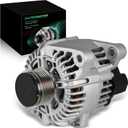 Stable Output Alternator for:-Kia Optima 2.0L 2012-2013 Sorento 2.4L 2011-2012, for:-Hyundai Sonata 2.0L 2011-2014 Santa Fe 2.4L 2010-2012 L4 12V 110Amp 6 Grooves, OE# 37300-2G600 11493