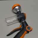 Garden Hose Nozzle,8 Patterns Hose Sprayer High Pressure,Heavy Duty Dog Wash,Metal Water Hose Nozzle with Soap Dispenser,Car Wash Foam Gun With Pets Things