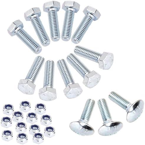 BERPSE 13 Sets 26 PCS Auger and Impeller Shear Pin Bolts for Hon-da HSS724A HSS928A HS1132 HSS1332A HS624 HS724 HS828 HS928