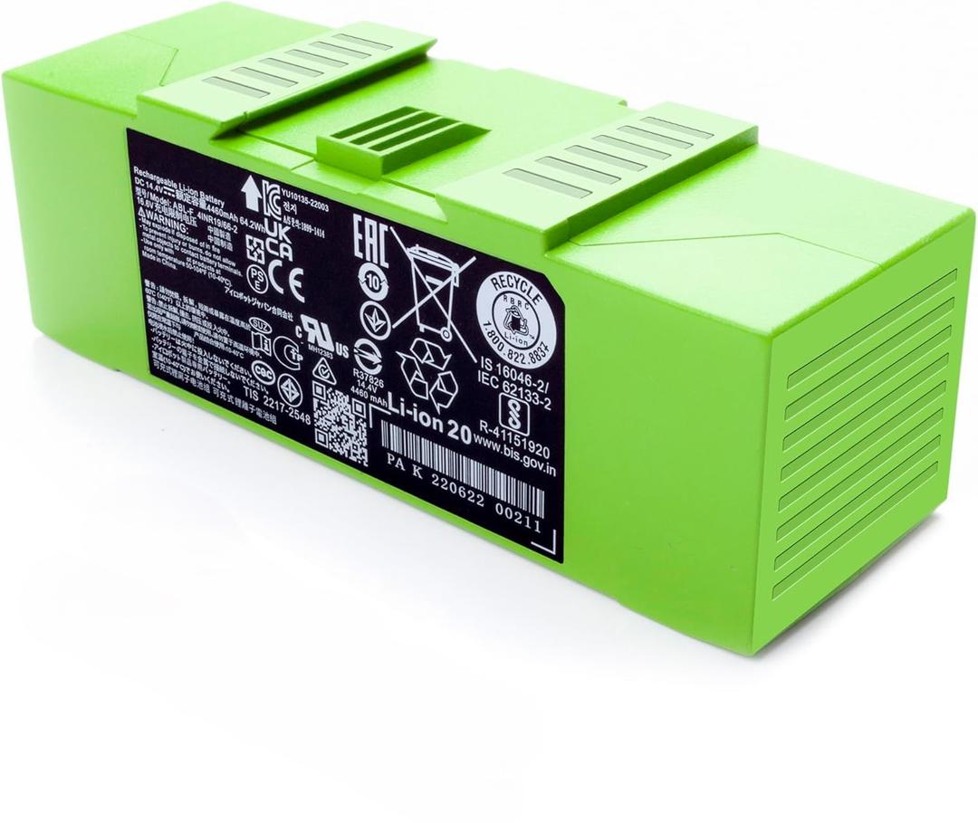 ABL-F 64.2Wh Vacuum battery for Roomba i8 i8+ i7 i7+ 7150 7156 7158 7550 7558 i6 i4 4150 i4+ 4550 4552 i3 i3+ 3150 3158 3550 3556 3558 e5 e5150 e5152 e5154 e5158 e6 6198 e6198 J7 7550 J7550 7150