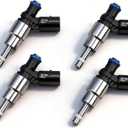 06F906036A FJ856 Fuel Injectors 4pcs Compatible with A3 A4 S3 2.0L I4 TT 2.0L I4 Quattro 2.0L I4 Turbo, for Jett-a Passa Golf GTI 2.0L I4 Direct Fuel Injector Replacement OE Number 0261500020