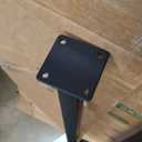 Modern Matte Black Metal U-Shape Table Base Frame / Furniture Legs