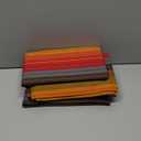 Urban Villa Kitchen Towels 100% Cotton Dish Towels for Kitchen (Set of 6) 20"x30" Highly Absorbent Kitchen Linen Set with Hanging Loop Dish Cloths Perfect for Drying Dishes Cleaning Towels - Red Multi