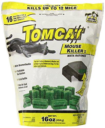 MOTOMCO Tomcat Refill Mouse Killer, 9 Block