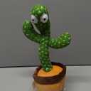 Rechargeable Baby Toys Dancing Talking Cactus Toy, Volume Adjustable, Singing Mimicking Repeating, Easter Gifts/Easter Basket Stuffers for Baby Toddler, Baby Infant Toys Gifts for Girls Boys