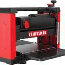 CRAFTSMAN Planer, 15 Amp, For Benchtops, Two Knife Solid Steel Cutter Head (CMEW320)