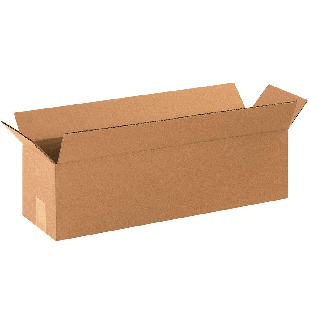 BOX USA Shipping Boxes Long 22"L x 6"W x 6"H 25-Pack - Corrugated Cardboard Box for Moving, Mailing, Packing, Packaging and Storage