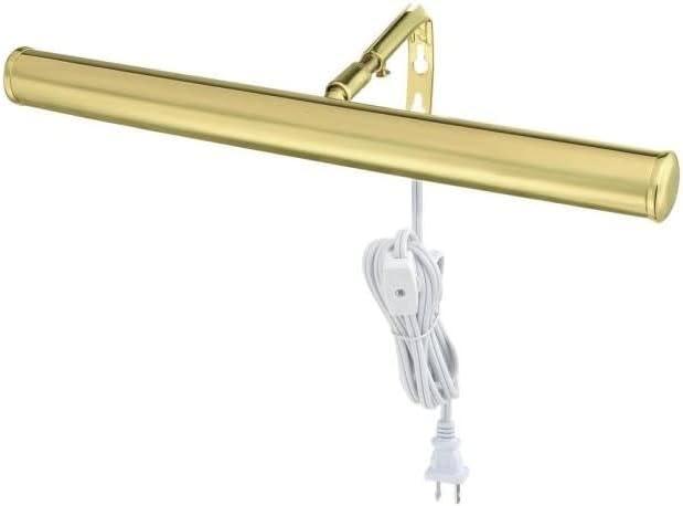 WESTINGHOUSE LIGHTING CORP Polished Brass 75051 14-Inch Picture Light Fixture Finish, 1 Pack