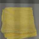 Home Brilliant Yellow Pillow Covers Striped Velvet Corduroy 2 Pack Decorative Throw Pillow Covers for Couch Sofa Bed Winter Decor, 18x18 inch, Sundress