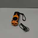 Anti Barking Device for Dogs, 3X Ultrasonic Dog Bark Deterrent Device with Training Modes Stop Neighbors Dog Barks, Portable Dog Training Tool with Flashlight Indoor Outdoor Use, Black and Orange