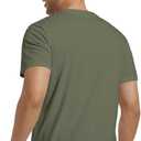 Mens T-Shirts Multi Pack Crewneck Cotton Tee Short Sleeve Classic Pullover Basic Summer Tops (XL)