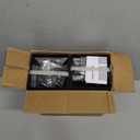 Goovilla 4x4 Post Caps Black(Actual 3.5" x 3.5"), 24 Pack Fence Post Caps with 48 Screws and Easy Installation, Sturdy Waterproof Plastic Deck Post Caps with Frosted Finishing Touch, Protect Wood Post