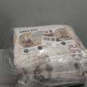 tchdio Area Rug 6x9 Rugs for Living Room- Abstract Soft Living Room Rug-Non Slip Carpet-Machine Washable Rug for Bedroom Dining Room Home Office Modern Rugs Light Light Grey/Brown/Red