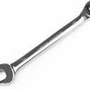 Egofine 22mm Ratcheting Combination Wrench Metric, Industrial Grade Gear Spanner with 12-Point Design, 72-Tooth Ratchet, Chrome Vanadium Steel