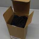 Biscaynebay Wrap Around Bed Skirts with Split Corners for Queen Beds 14" Drop, Black Elastic Dust Ruffles Adjustable Easy Fit Wrinkle & Fade Resistant Silky Luxurious Fabric Machine Washable