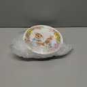 8 Pcs Easter Bunny Salad Plates 8 Inch Dessert Assorted Designs Multicolored Ceramic-like Plates Bunny Dinnerware for Easter Gift, Salad, Appetizer