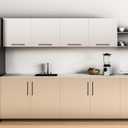 Ravinte 5 Pack 10 Inch Square Cabinet Handles - Matte Black Pulls for Kitchen Drawers and Cabinets - Hardware for Cupboards