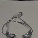 Sporti Unisex Adult Swimming Goggles, Antifog Swim Goggles for Men & Women, Shatter-resistant, Double Straps, Variety Designs (Clear Lens/Silver Frame)