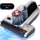 Jimmy Bed Vacuum Cleaner with Dust Sensor, Mattress Vacuum Cleaner with UV Light & Ultrasonic, 15Kpa Suction 420W Handheld Vacuums for Dust & Pet Hair (BX6 Pro, Corded)