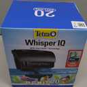 Tetra Whisper IQ Power Filter 20 Gallons, 130 GPH, with Stay Clean Technology