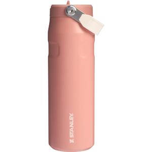 Stanley IceFlow Flip Straw 2.0 Water Bottle 24 oz | Built-In Straw for Travel and Sports | Lightweight and Leak Resistant | Insulated Stainless Steel | BPA-Free | Sienna