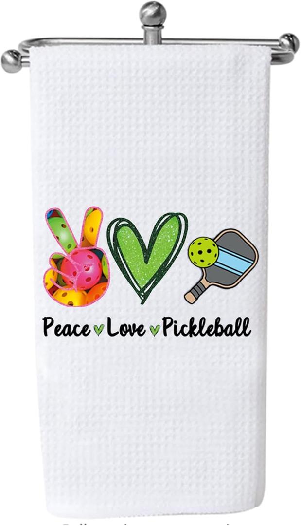 XYANFA Funny Kitchen Towel Set - Pickleball Lover Hand Towels