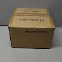 7.8" Antique Brass Flush Mount Ceiling Light, Ribbed Glass Lamp for Hallway, Entryway, Porch