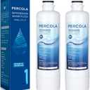 BORPLFTR55 Water Filter Replacement, Compatible with Bosch Ultra Clarity Pro BORPLFTR50, Thermador REPLFLTR55, WFC100MF, WFS200MF, Bosch B36CT80SNS, B36CD50SNS, B36CT81SNS, 2 Pack