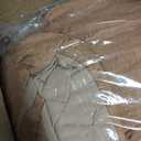 Monbix Queen Comforter Set 7 Pieces Terracotta Cationic Dyeing Bed in a Bag Lightweight Reversible All Season Bedding Sets with Comforter, Sheets, Pillowcases & Shams Amazon's Choice