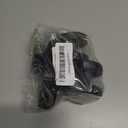 Luggage Wheels Replacement Kit, Suitcase Wheels Replacement with Screws, 360 Rotation Spinner Wheel, Mute Double Row Swivel Wheel for Luggage Suitcase Trolley (Black, 2PCS)