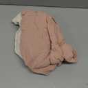 guruixu Muslin Baby Lounger Cover 2 Pack, 100% Cotton Infant Lounger Cover, Soft & Breathable Replacement Slipcover, Compatible with Snuggle Me Newborn Lounger (Dusty Pink, Beige)