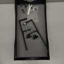 Large Under Desk Cable Management Tray - Heavy Duty Metal Cord Organizer with No Drill Installation for Office & Home Office Desks to Hide Wires & Power Strips (Black, XL)