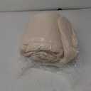 KAREVER Deep Champagne Comforter Set Full Cream Coffee Bedding Set Khaki Blanket Women Soft Dark Champagne Bedding Set Men Breathable Taupe Comforter Set