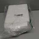 100 Count Bulk Packaged Disposable Pillow Covers, Eco-Friendly Waterproof Non-Woven, White 21" x 30", for Hospital, Spa, Guest Room, Travel