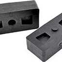 Rough Country Rear 1.5" Reinforced Nylon Lift Blocks | 9/16" Pin - 6591