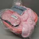 32 Pcs Foot Spa Kit for Kids, Light Pink 8 Foot Tubs for Soaking & 8 Towels & 8 Hairbands & 8 Eye Masks, Spa Party Supplies for Girls for Sleepovers Slumber Party