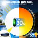 Solar Floating Pool Lights, 14 Inch Flame Solar Pool Light Balls, Floating Glow Globe IP68 Waterproof, Inflatable Solar Lights up Balls for Swimming Pool Pond Outdoor Decor -1PC