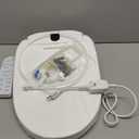 WONDERSKY Elongated Bidet Toilet Seat, Smart Heated Toilet Seat with Warm Water and Dryer, Soft Close Bidet Seat with Adjustable Temperature, Stainless Steel Nozzle