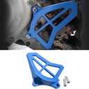 Canitu Front Sprocket Guard Cover,CNC Billet Aluminum Engine Sprocket Cover Engine Case Saver Guard Protector Crankcase Protection for Yamaha YZ125 1993-2004 (Blue)
