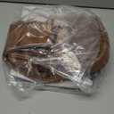 CLUCI Crossbody Bags for Women Men,Leather Sling Bag Cross Body Backpack for Woman Gifts for Women Birthday Unique (0-1 Brown)