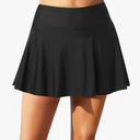 Tempt Me Women High Waisted Swim Skirt Swimsuit Skirted Bottom Athletic Bathing Suit Skirt with Panty, XL
