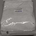 Pinch Pleated Blackout Curtains for Bedroom 2 Panel Sets Neutral Farmhouse Cream Natural Linen Black Out Drapes 84 Inches Long Thermal Insulated Light Blocking Room Darkening Pleat Window Curtains