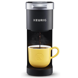Keurig KMini Single Serve KCup Pod Coffee Maker, 6 to 12oz Brew size, with Cord Storage, Perfect for Small Spaces, Black