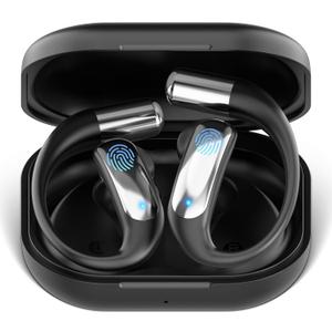 AI Language Translator Earbuds, 4-in-1 OWS Real Time 145 Languages and Accents Translation Earbuds, Audifonos Traductores Ingls Espaol Translation Device for Travel Business Learning, Black